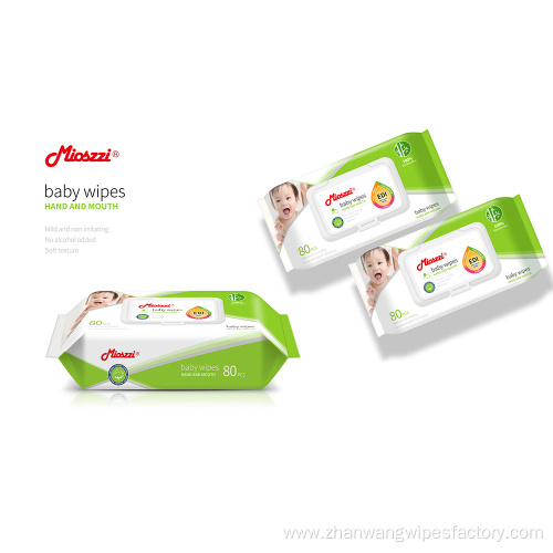 Baby Mouth Wet Wipes Alcohol Free Nonwoven